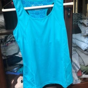 Blue tank top